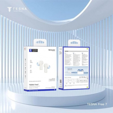 Ecouteurs sans fils TESNA free7 bleu