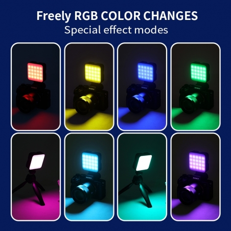 SPOT LUMINEUX LED RGB