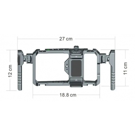 Jmary MS-98 Video Rig Kit pour Smartphone avec Télécommande Bluetooth