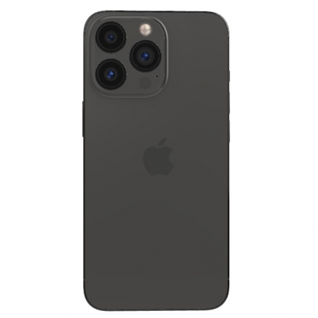 Vitre Arrière iPhone 14 Pro Max Noir Premium - Grand Trou Caméra