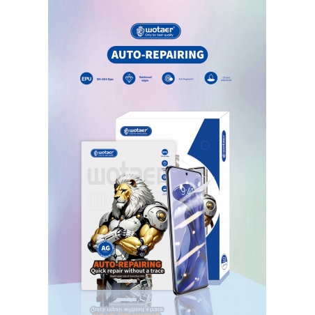 FILM HYDROGEL AUTO REPAIRING WOTAER POUR MACHINE ILLIMITEE (50PCS)