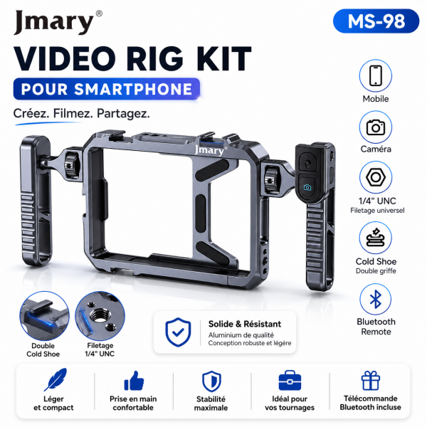 Jmary MS-98 Video Rig Kit...